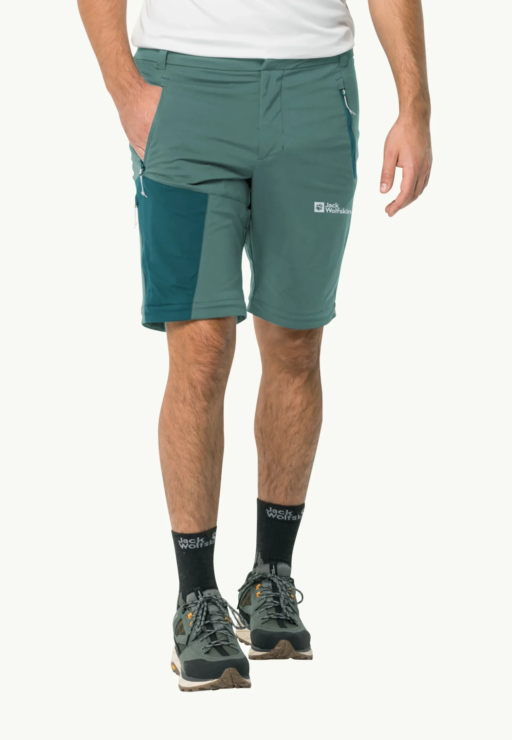 Glastal Zip Away Pants M-Jack Wolfskin