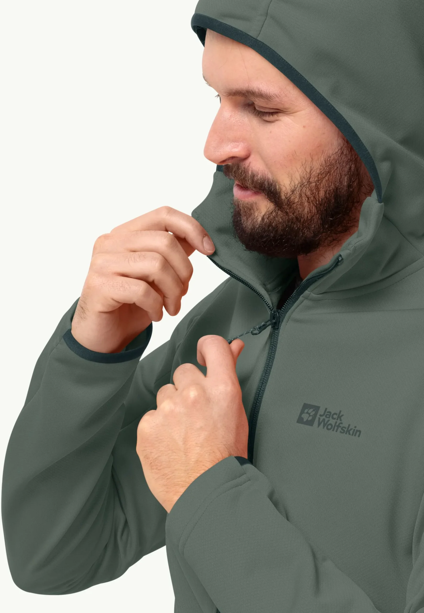 Alpgrat Hooded Fz M-Jack Wolfskin