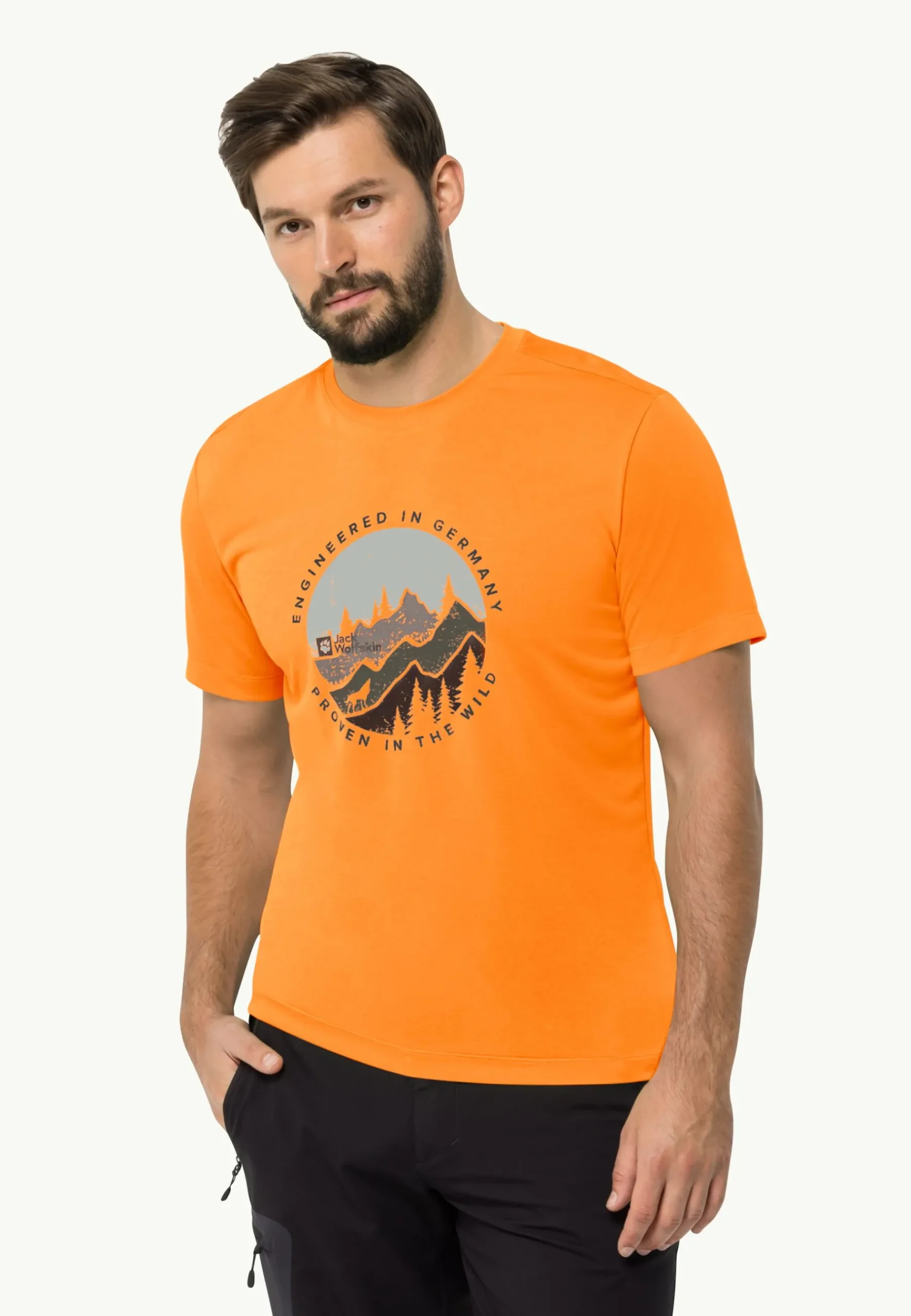 Hiking S/s T M-Jack Wolfskin Best