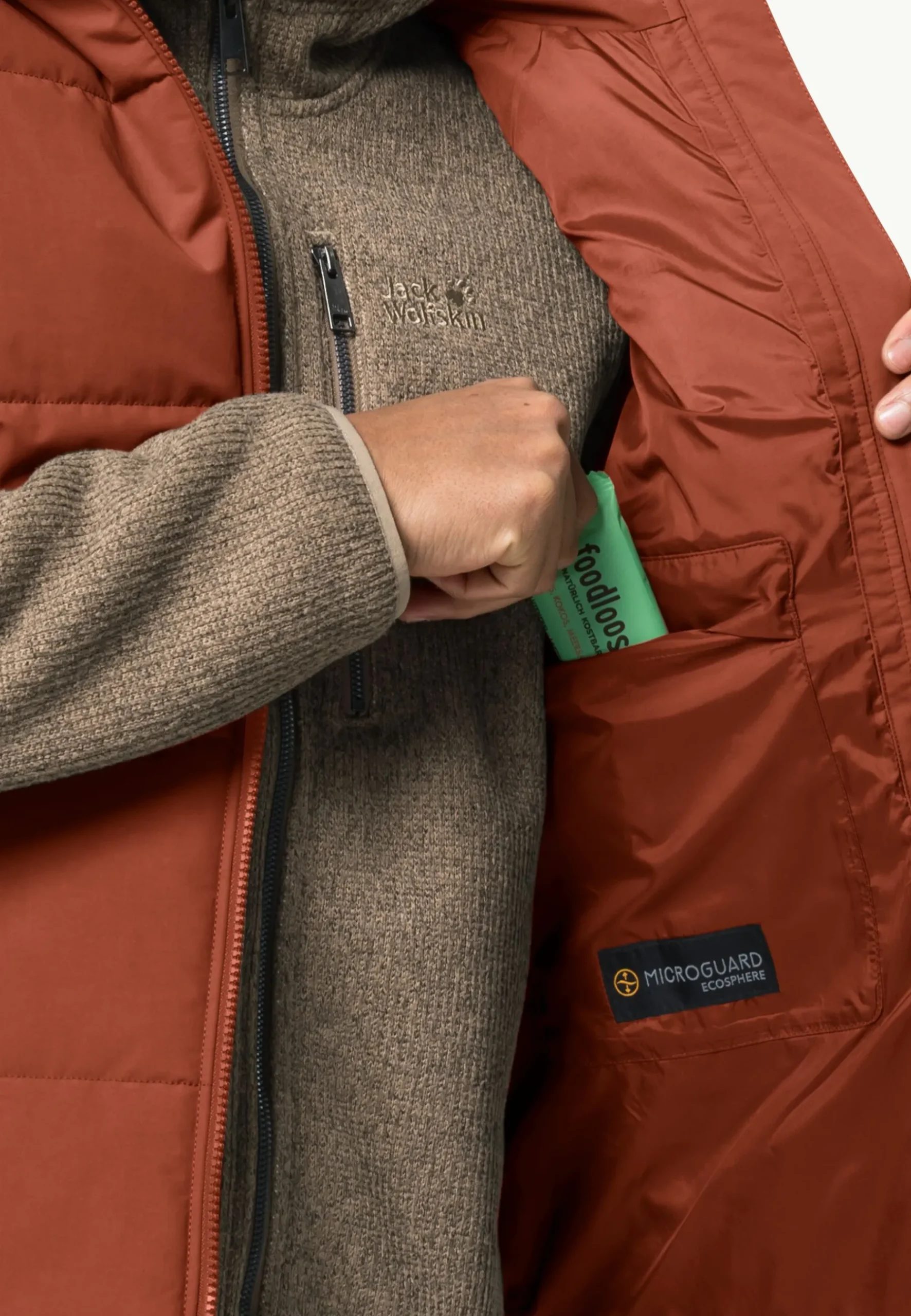 White Frost Vest M-Jack Wolfskin Hot