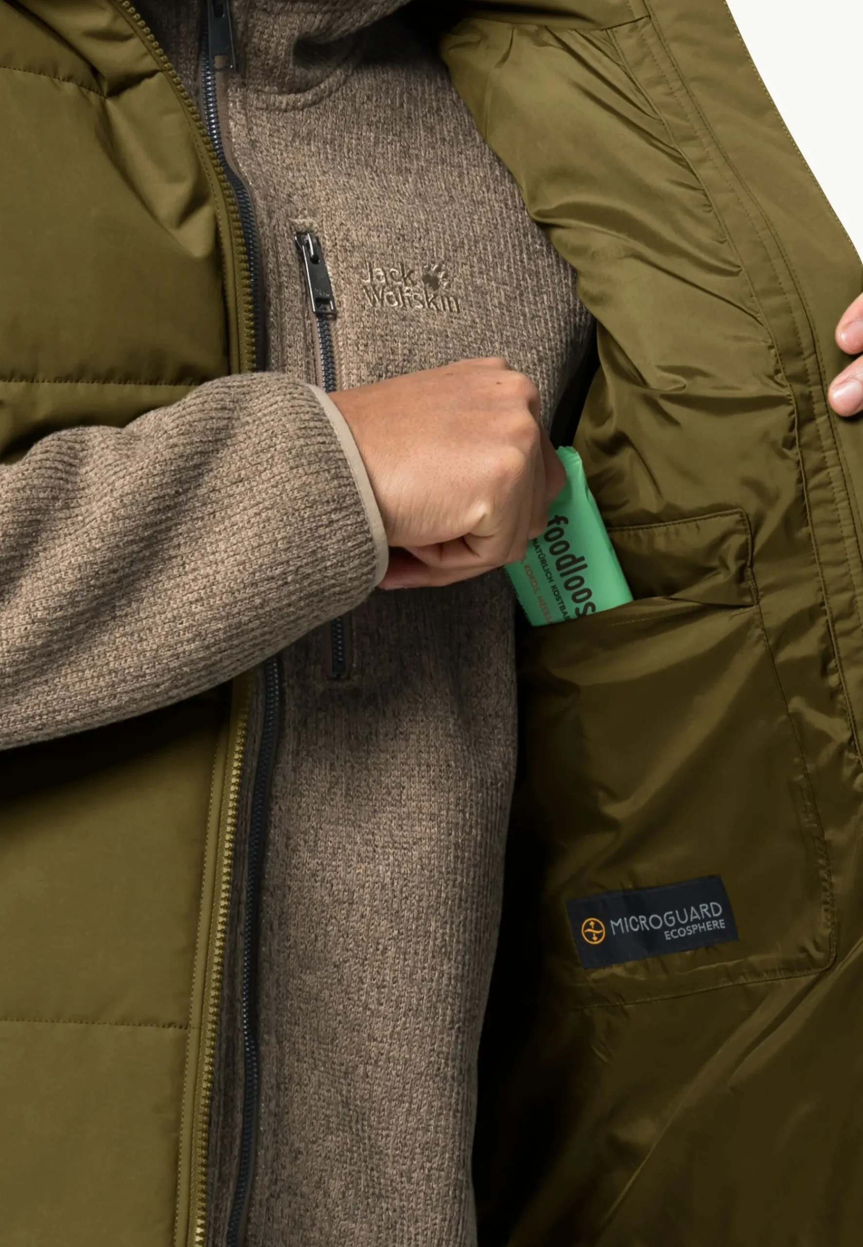 White Frost Vest M-Jack Wolfskin Hot
